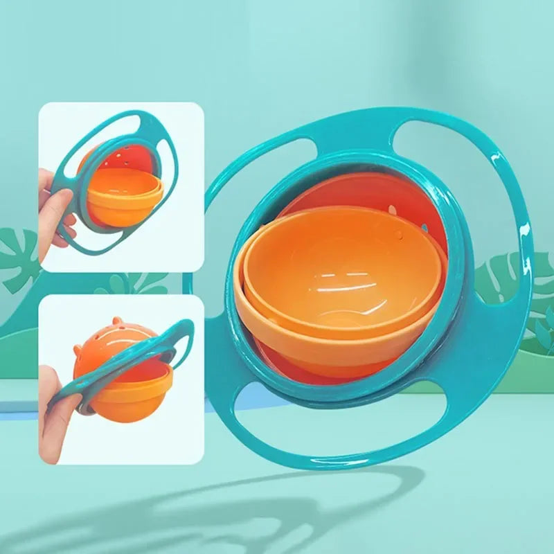 ChildWhirl Spill-Proof Dish Mint